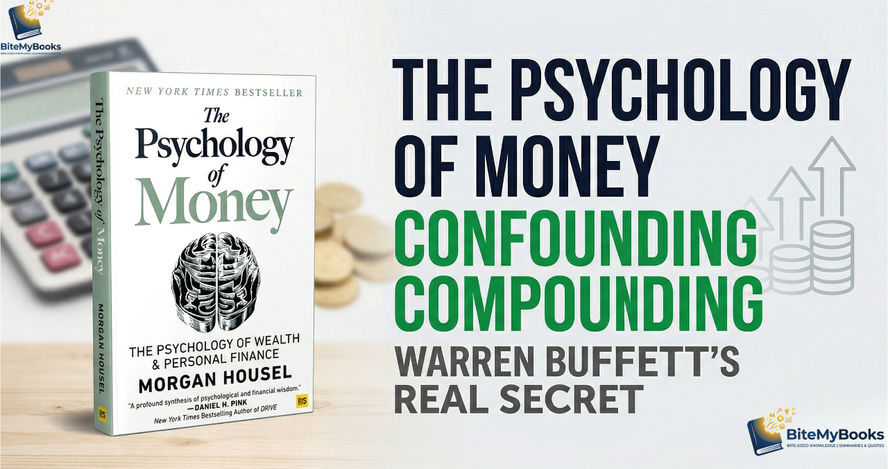 Confounding Compounding: Warren Buffett's Real Secret featured image for BiteMyBooks.com